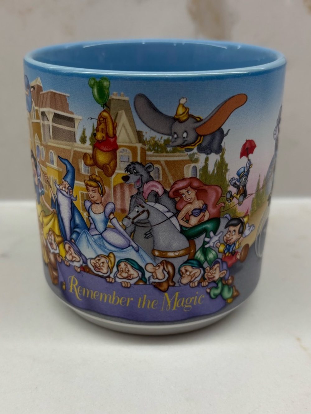 Vintage Walt Disney World 25th Anniversary Mug 1996 Mickey Mouse Magic